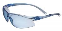 3UYG1 Safety Glasses, Light Blue, Scrtch-Rsstnt