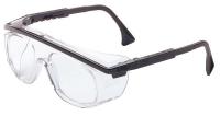 3UYH1 Safety Glasses, Clear, Chmcl, Scrtch-Rsstnt