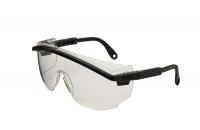 3UYJ1 Safety Glasses, Clear, Scratch-Resistant