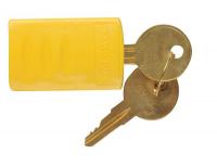 3VAE6 Power Cord Lockout, Yellow