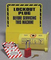3VAF1 Lockout Station, Unfilled, 8-1/2 In W