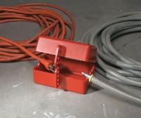 3VAF2 Plug Lockout, Red, 5/16In Shackle Dia.