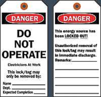 3VAW7 Confined Sp Pre-Entry Checklist Tag, PK25