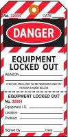 3VCV9 Danger Tag, 5-3/4 x 2-7/8 In, PK100