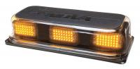 3VHT8 Mini Lightbar, LED, Amber, Mag, 16-7/8 L