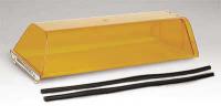 3VJH5 Light Bar Replacement Lens, Amber