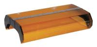 3VLA7 Light Bar Center Lens, Amber