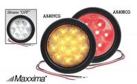 3VNC8 Stop/Tail/Turn Light, LED, Red, Round, 4 Dia