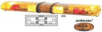 3VPH4 Lightbar, Strobe, Amber/Red, Perm, 48 In