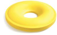 3VRF4 Recycling Lid, Yellow, 24 In. Dia.