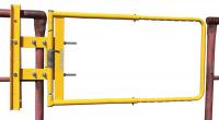 3VRX5 Adj Safety Gate, 16 to 26 In, Yellow