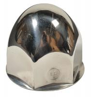 3VTC8 Lug Nut Cover, 1 5/8 In, Stainless Steel