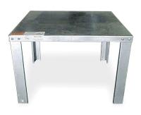 3VU62 Water Heater Stand, 22x22x16, Steel