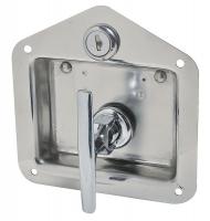 3VUV5 T-Latch, Flush-Mounted, Stainless Steel