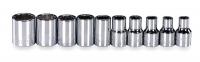 3VY14 Socket Set, 10pc