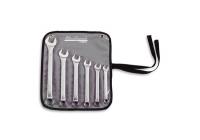 3VY56 Combo Wrench Set, Antislip, 3/8-3/4 in, 6Pc