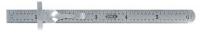 3VZR3 Flexible Steel Rule, 6 In, SAE/Decimal
