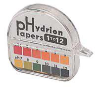3VZR6 pH Paper, Hydrion Dispenser