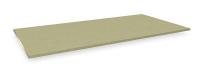 3W587 Particle Board Decking, Gray, 24 In. D