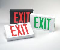 3WCN5 Exit Sign, 1.7W, Red, 2, Lifetime Warranty