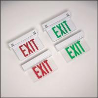 8WU45 Exit Sign, Green, 1 Face