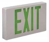 3WDH2 Exit Sign, 1.7W, Green, 2