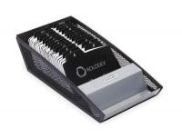 3WFE2 2-Tone Business Card File, 300 Ct, Mesh