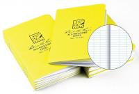 3WGR5 All Weather Stapled Notebook, 4 5/8