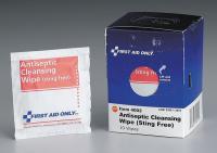3WHR7 Antiseptic Cleansing Wipe, Pk 10