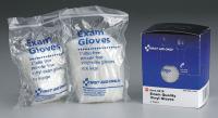 3WHT7 Vinyl Gloves, Large, Pk 4