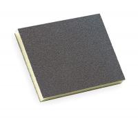 3WK97 Sanding Sponge, Medium, 4-3/4x3-3/4x1/2 In