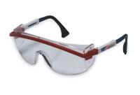 3KJ39 Safety Glasses, Clear, Scratch-Resistant