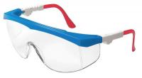 3WLP8 Safety Glasses, Clear, Antfg, Scrtch-Rsstnt