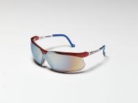 3WLW5 Safety Glasses, Gold Mirror Lens