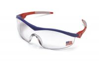 3WME1 Safety Glasses, Clear, Scratch-Resistant
