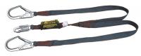 3WNH9 Arc-Rated Lanyard, 2 Leg, Kevlar(R), Black