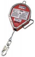 3WNP2 Self-Rtrcting Lifeline, 130 ft, Red, 310 lb