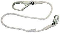 3WNP9 Restraint Lanyard, 6 ft., 310 lb, Poly Rope