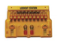 3WPC5 Lockout Station, 10 Locks, Keyed Diff