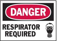 3WZN7 Danger Label, Instruction, 5 In. W, PK 5