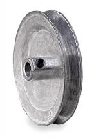 3LC06 V-Belt Pulley, 2.75 In OD, 3/8 Bore, 1GRV