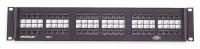 3XA36 Panel, Patch, Blk, Cat5e