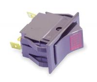 3XC59 Lighted Rocker Switch, SPST, 3 Connections