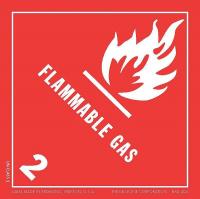 3XCF9 Label.Flammable Gas