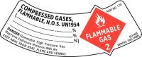 3XCT9 Chemical Label, 2-1/4 In. H, 6 In. W, PK 10