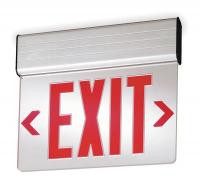 2XLH2 Exit Sign w/ Battery Back Up, 3.0W, Red, 2