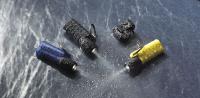3XEC1 Flashlight, LED, 2AAA, Yellow