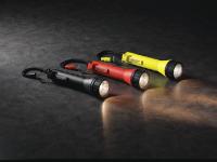 3XEF7 Handheld Flashlight, 3 C Batteries, Yellow