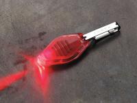 3XER9 Flashlight, Red, LED