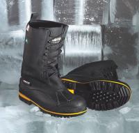 3XNZ5 Winter Boots, Mens, 7, Lace, Steel, 1PR